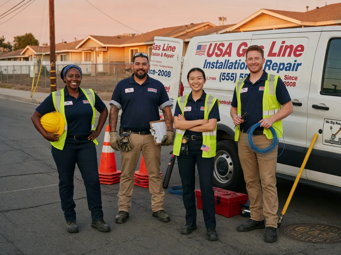 Gas Line Installation company in Fountain, MN